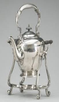 高脚银壶套